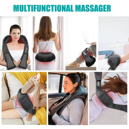 MassagoPro Shiatsu Heated Neck & Shoulder Massager