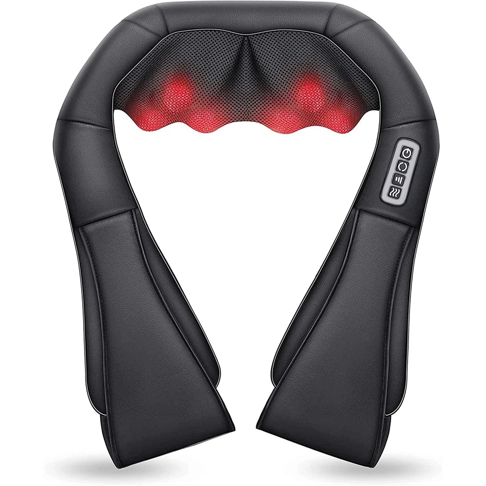 MassagoPro Shiatsu Heated Neck & Shoulder Massager