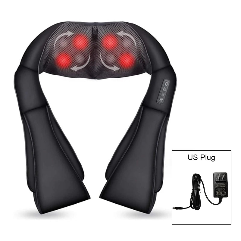 MassagoPro Shiatsu Heated Neck & Shoulder Massager