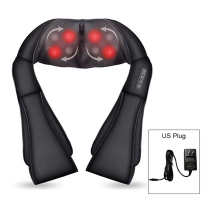 MassagoPro Shiatsu Heated Neck & Shoulder Massager