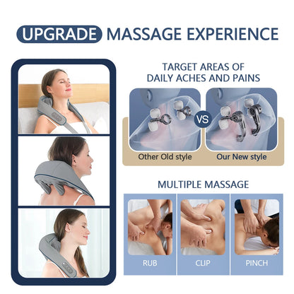 MassagoPro Deep Trapezius Neck & Shoulder Massager